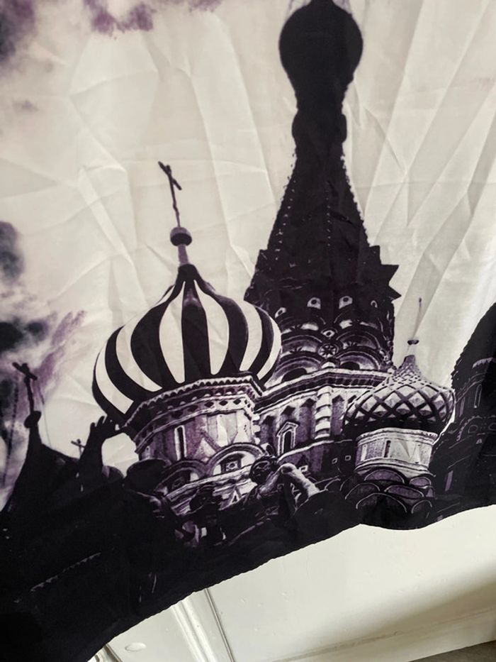 Robe tunique noir et blanc tu - photo numéro 4