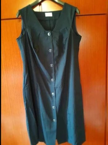 Robe sans manches  - Bleu  marine  - Afibel  -  52