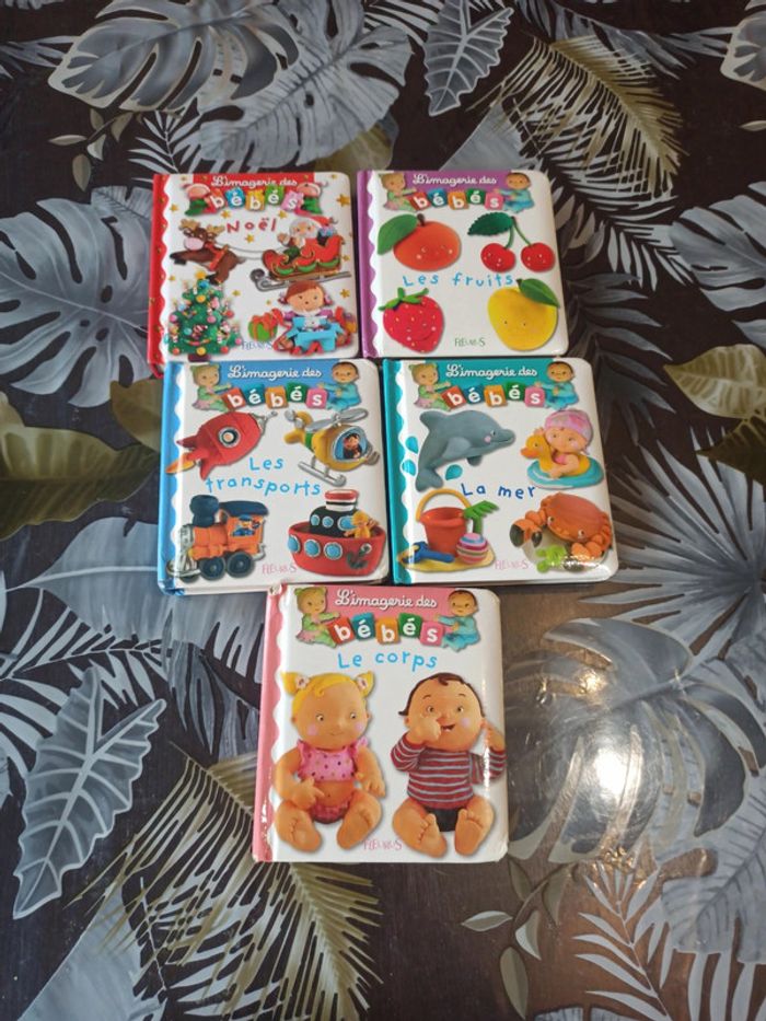 Lot de 5 livres imagerie des bébés fleurus