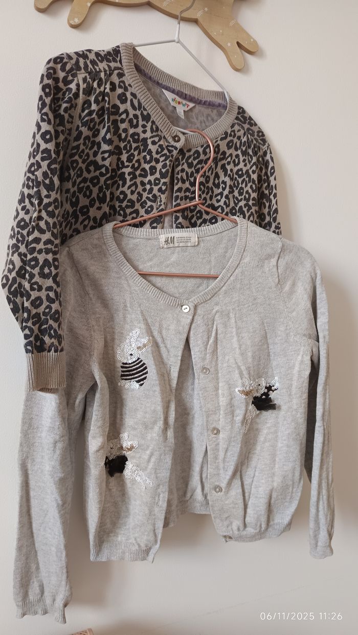 Lot de 2 gilets fille - photo numéro 8