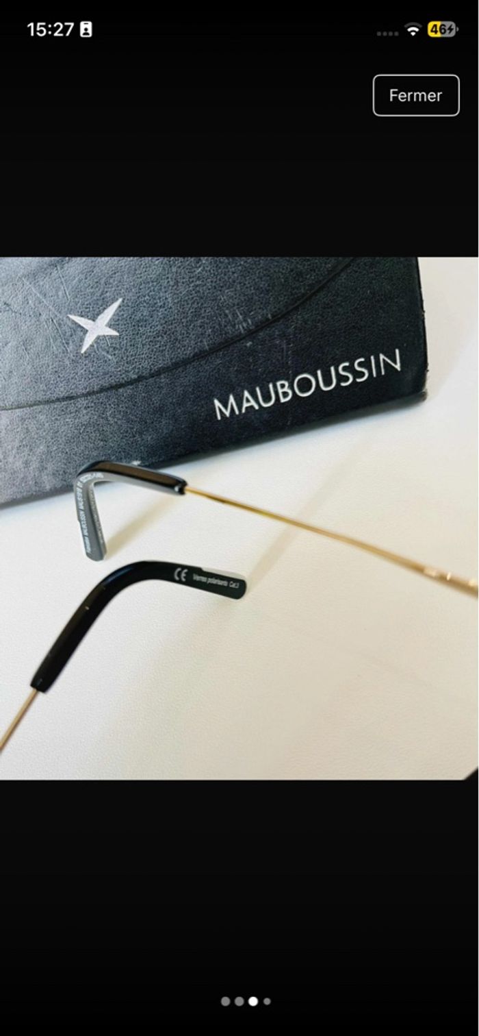 Lunettes de soleil Mauboussin - photo numéro 3