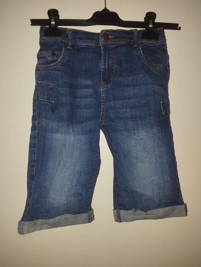 Bermuda jean tissaia taille 9 ans