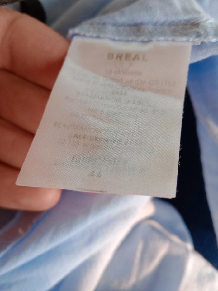 Chemise femme 44 bleu clair c81 - photo numéro 10