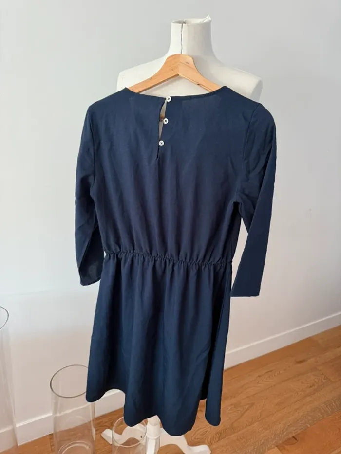 Jolie robe 36/S bleu marine - photo numéro 3