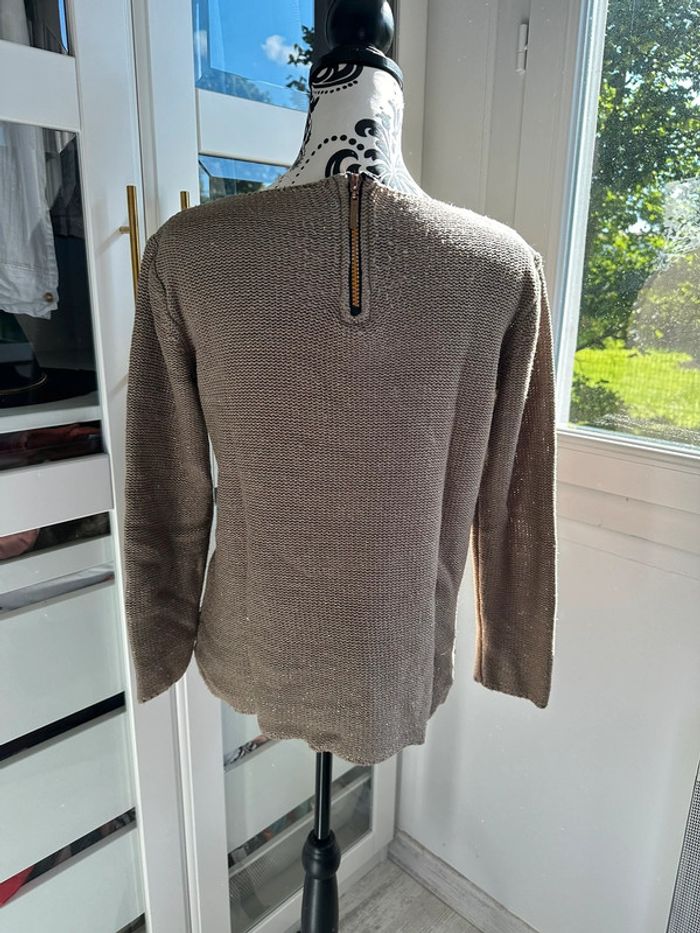 Pull marron - photo numéro 2
