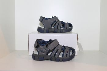 jolie sandales nus pieds grise et bleue 20