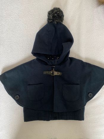 Veste manteau manches chauve souris 3 mois