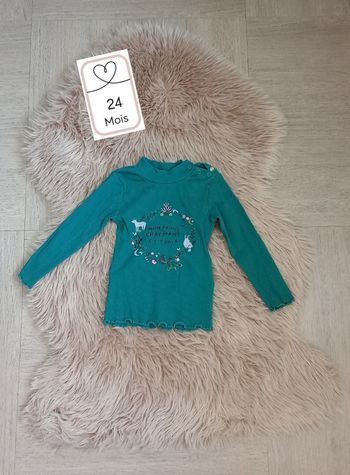 Pull col roulé côtelé * Gémo *