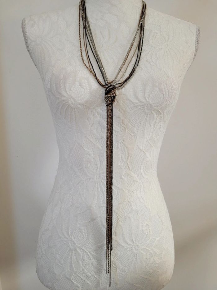 Sautoir original tricolore 📿 - photo numéro 2