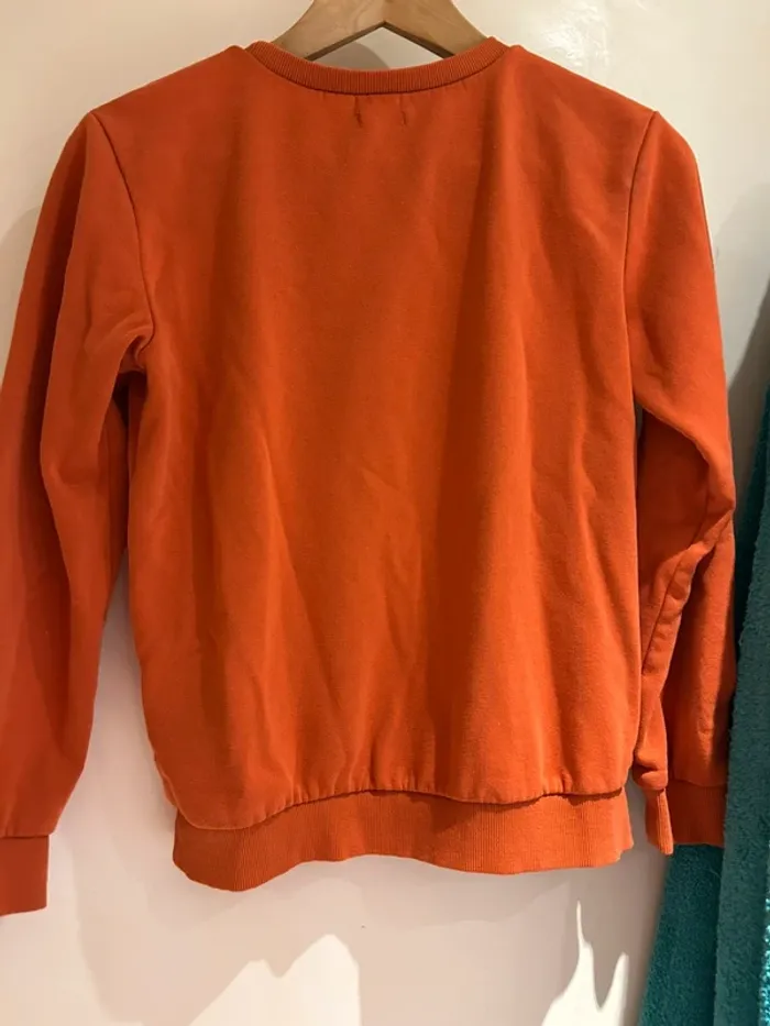 Sweat orange SKATE – Gémo – Taille 12 ans - photo numéro 4