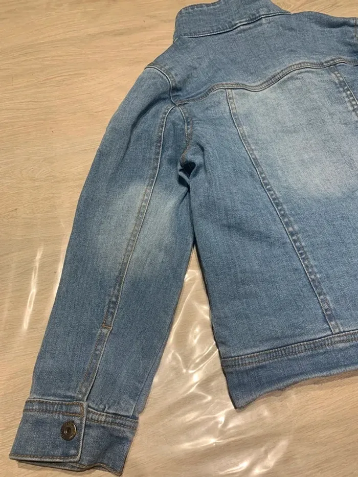 Veste en jean bleu clair - photo numéro 7