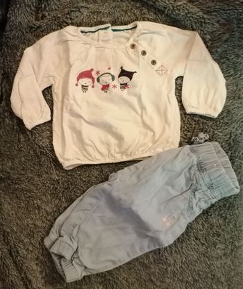 Ensemble 12 mois fille