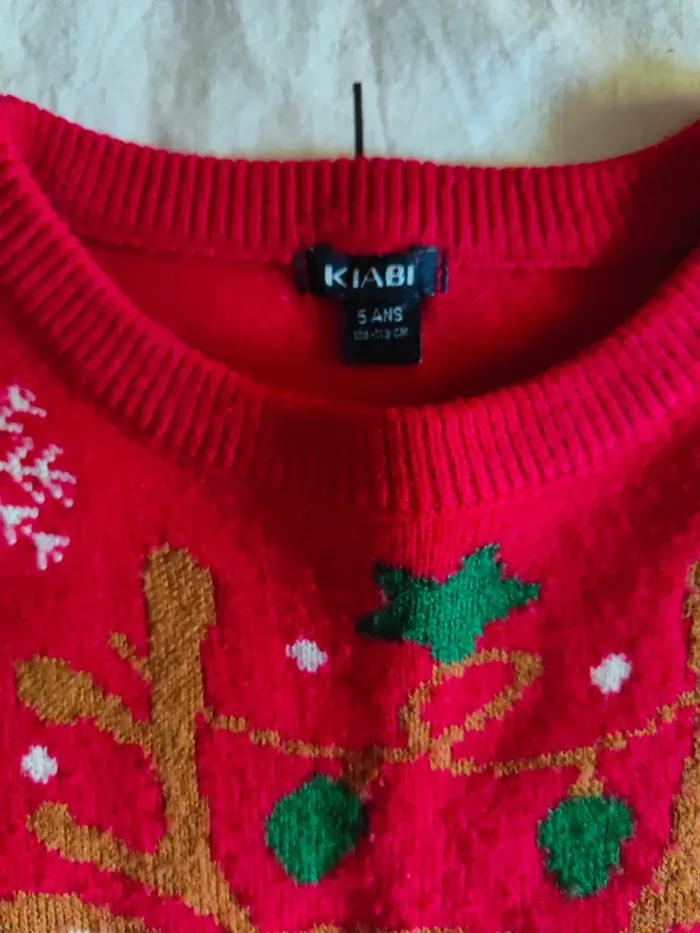 Pull de Noël 5 ans - photo numéro 4