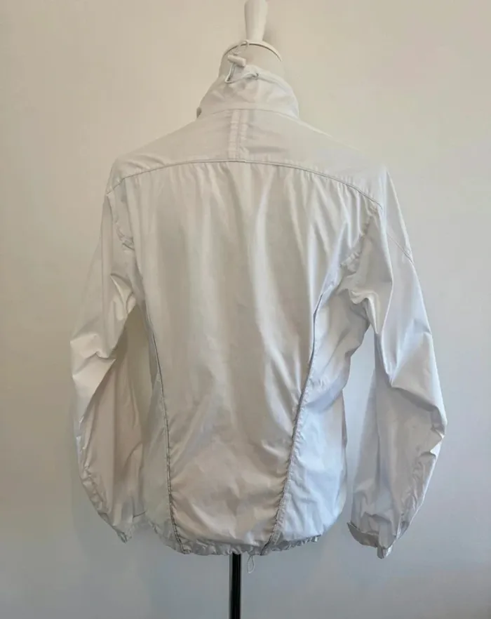 Veste de sport Nike Clima fit femme blanche logo brodé taille M - photo numéro 6