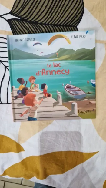 Livre mac do, tour de France le lac d'Annecy