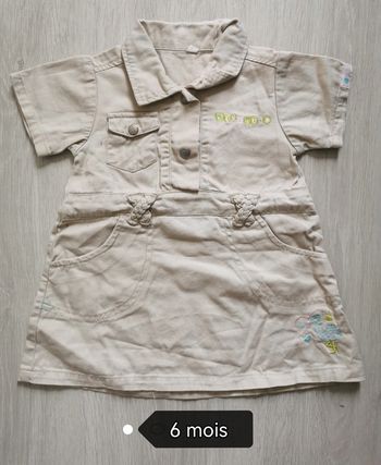 Robe fille 6 mois