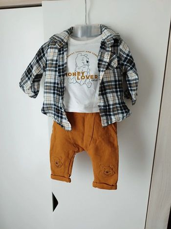 Joli ensemble Winnie bébé garçon 3 mois