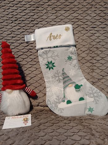 Chaussettes de Noël personnalisée