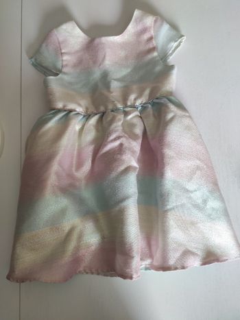 Robe multicolore - taille 7-8 ans