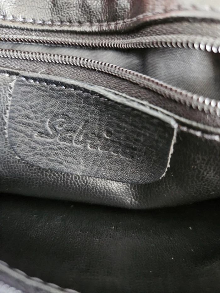 Sac à main en cuir Sabrina - photo numéro 13