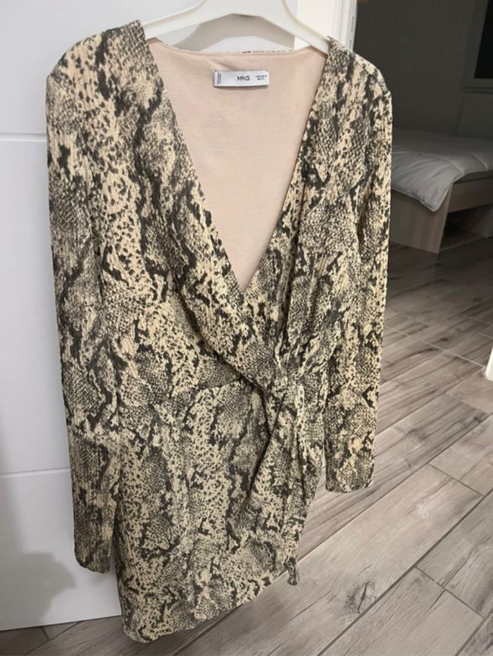 Robe drapé Zara
