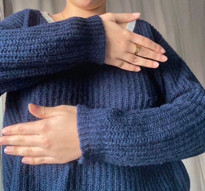 pull bleu - photo numéro 3