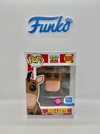 Funko Pop Toy Story Bullseye 520 Flocked Funko Exclusive 