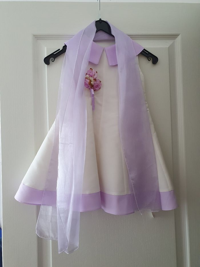Robe habillée 4 ans FIRST CASTING et son étole