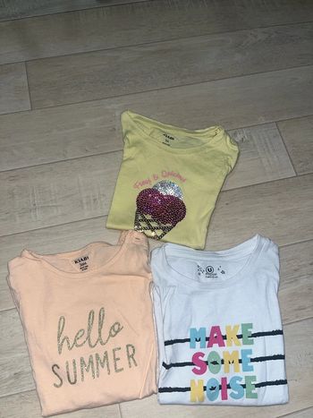 Lot de 3 tee shirts manches courtes