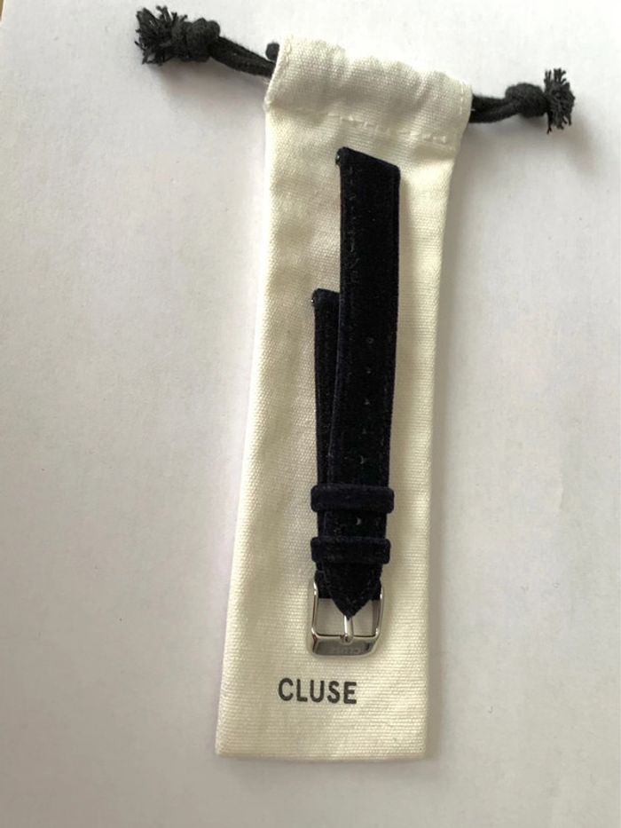 Bracelet de montre Cluse en velours
