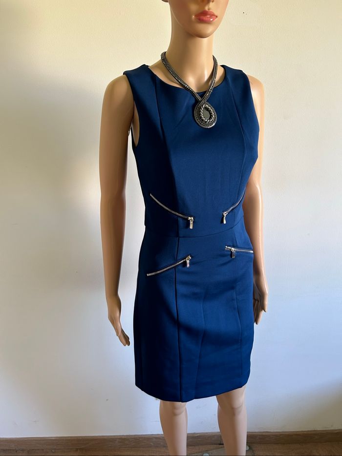 Robe bleue sans manches Morgan taille XS jamais portée - photo numéro 2