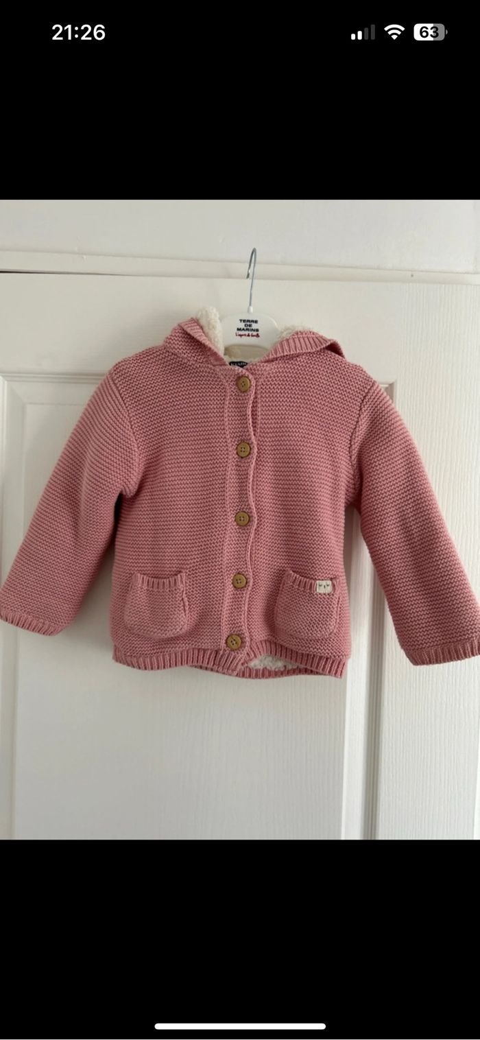 Veste fourée 24 mois