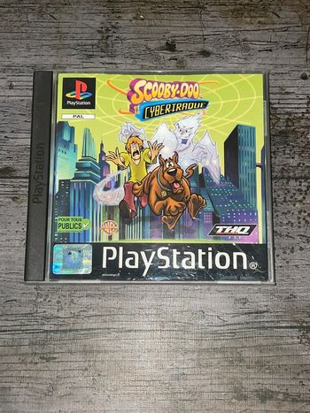 Scooby Doo Et La Cybertraque - PS1 Sans Notice Version FR PlayStation Sony