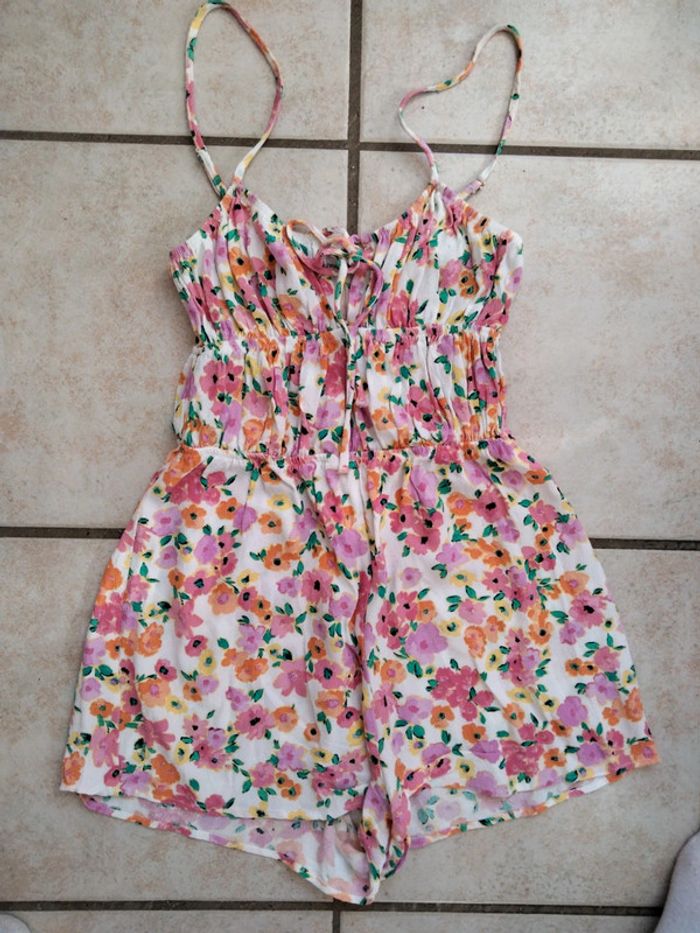 Combi-short fleurie - photo numéro 3