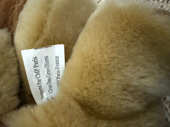 doudou lion poignée et fermeture CP - photo numéro 2