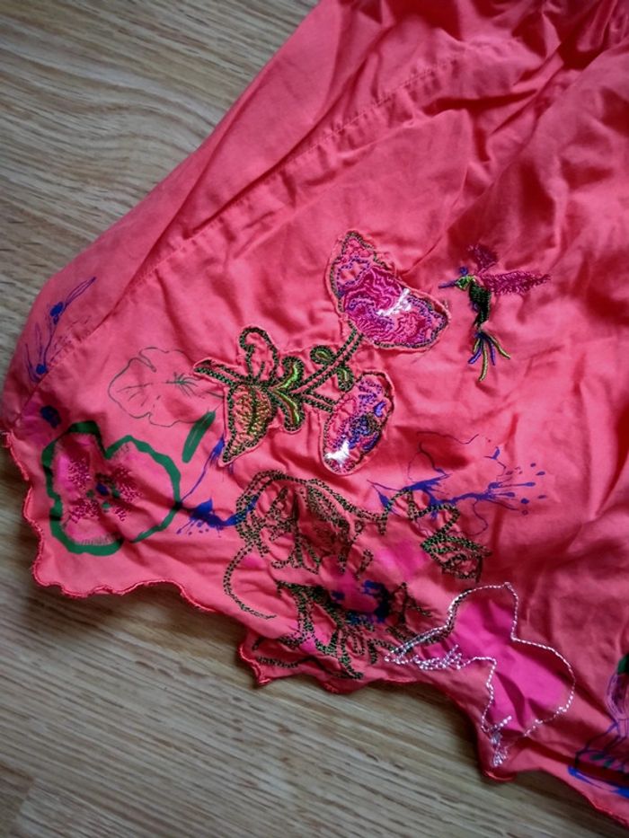 Robe orange a Fleurs. Marese.
Taille 3 ans - photo numéro 4