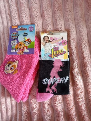 2 paires chaussettes neives