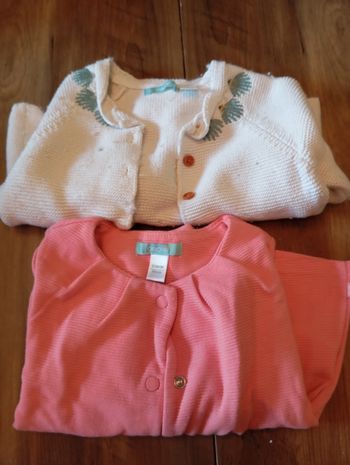 Lot de gilet 2 ans