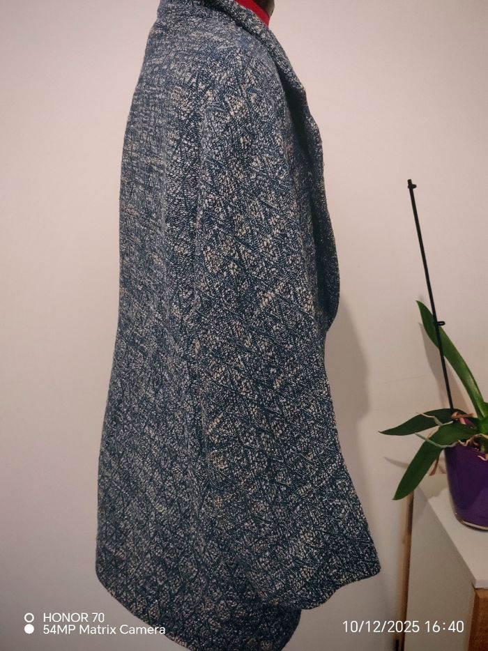 Veste jacquard loose mayerline - photo numéro 3