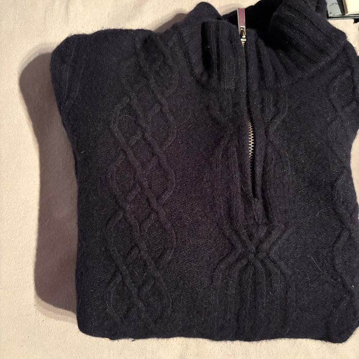 Pull Father & sons • bleu marine • M 🌿 - photo numéro 4