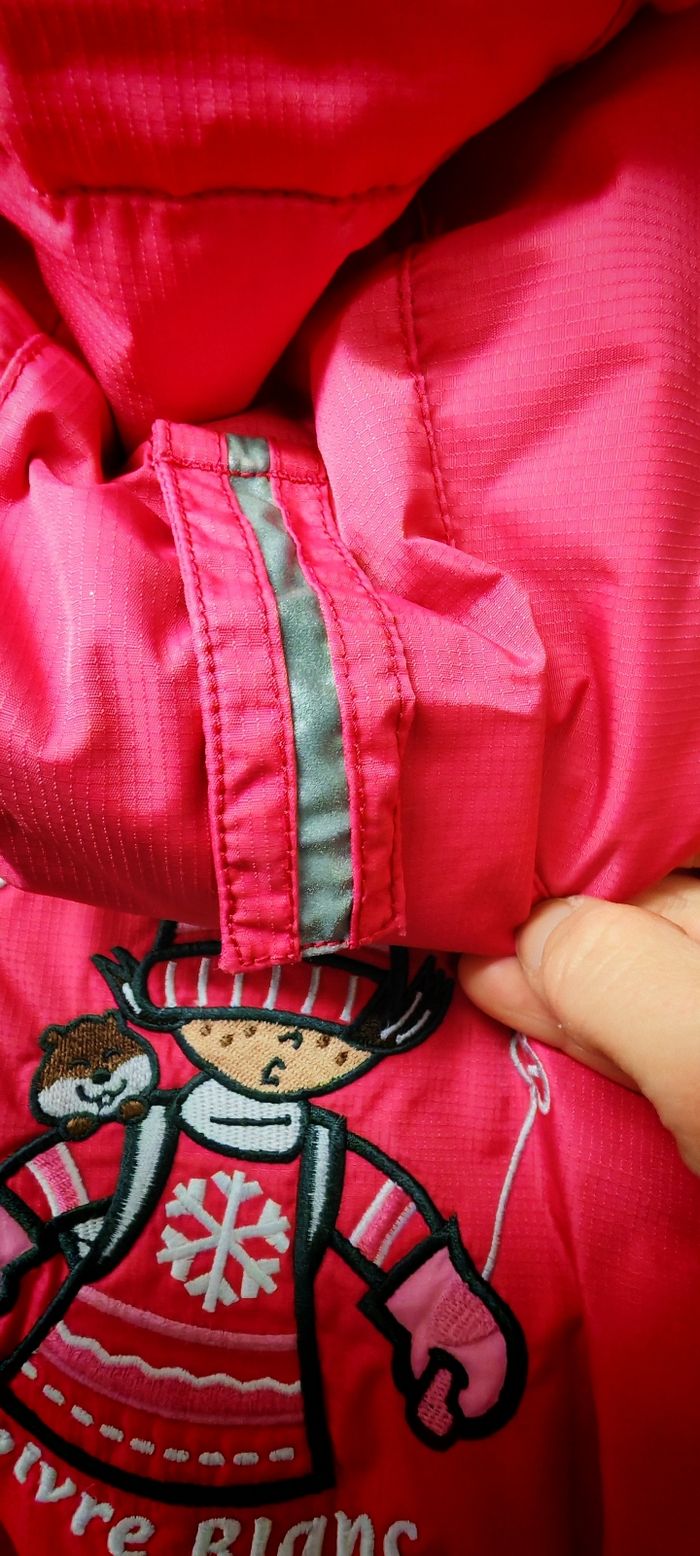 Combinaison ski poivre rose 4ans - photo numéro 6