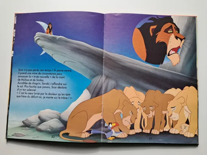 Livre Le Roi Lion de Walt Disney - photo numéro 2