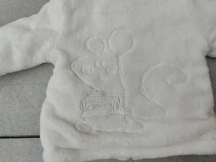 Jolie manteau blanc fille 3 mois - photo numéro 6