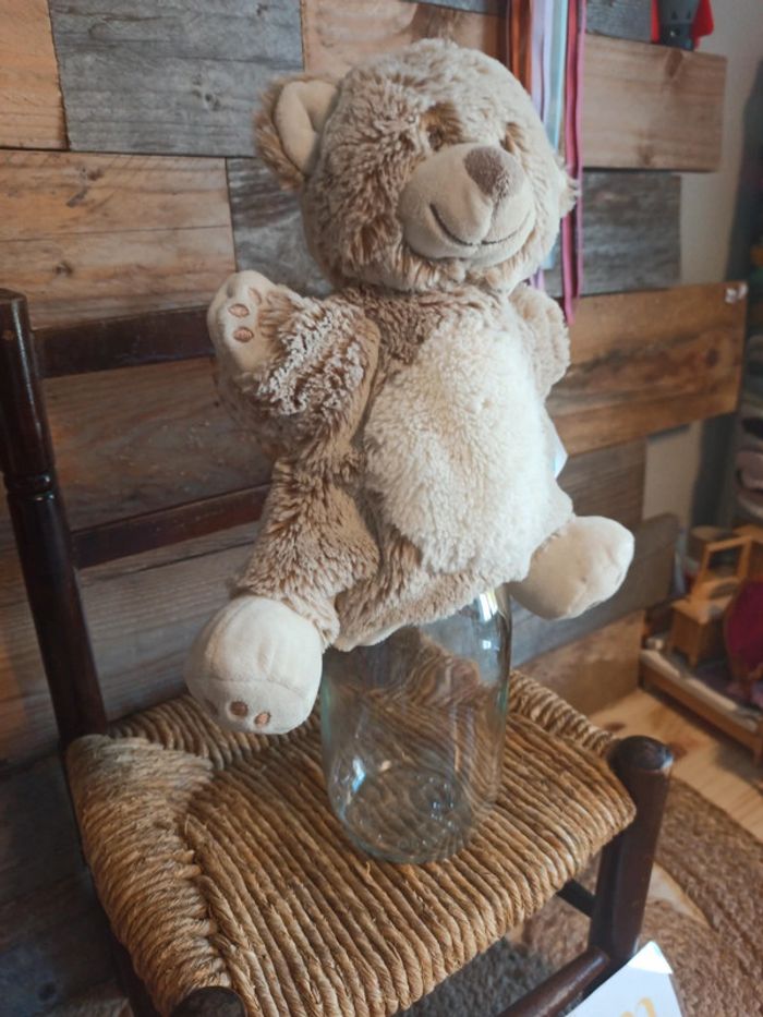 peluche marionnette ours tex tbe - photo numéro 4