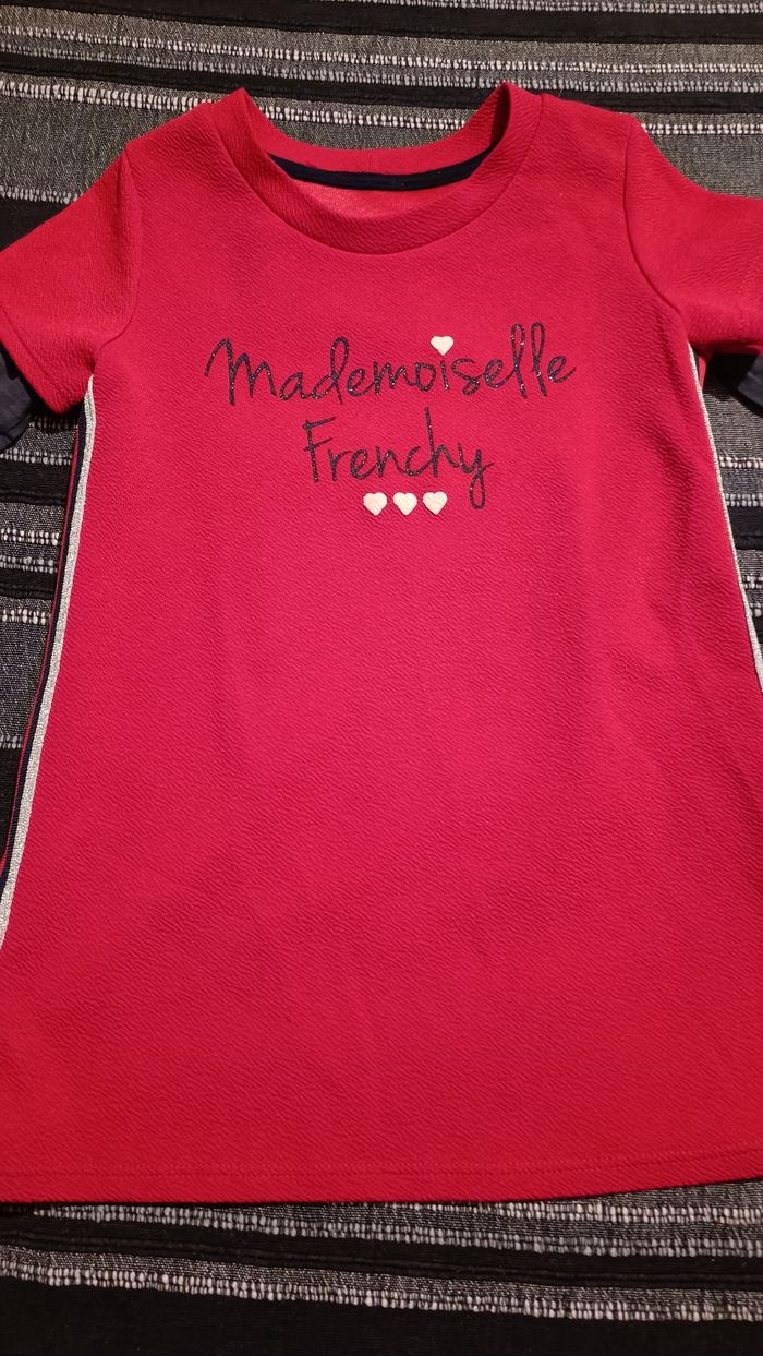 Robe/Robe tunique manches courtes & Tee-shirt manches longues, 4 ans - photo numéro 2