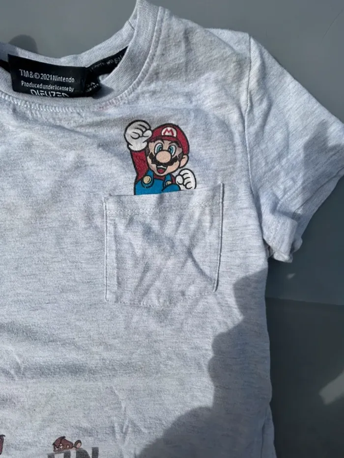 T-shirt Mario - photo numéro 2