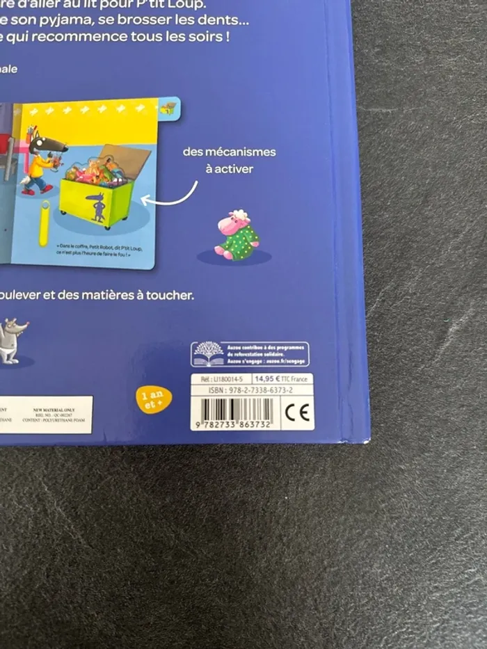 📖 livre au dodo, p’tit loup Auzou éveil - très bon état - bébé et petits - photo numéro 13