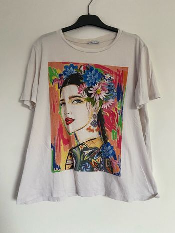 T-shirt manches courtes Zara