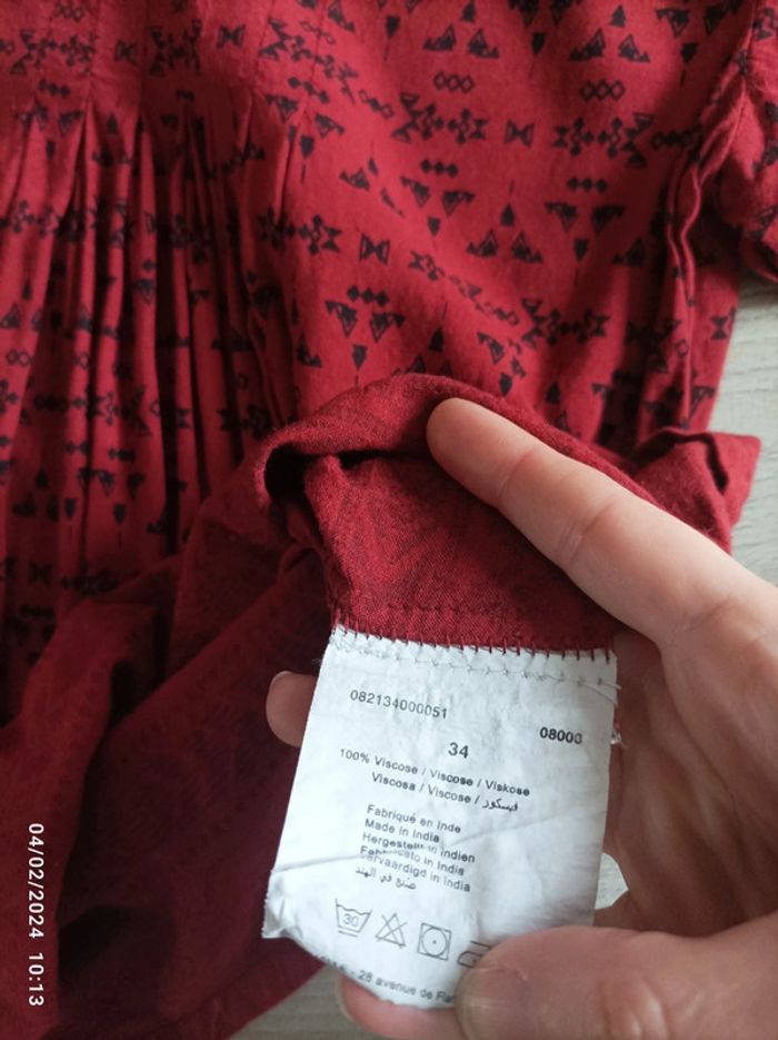 Blouse motif ethnique 34 - photo numéro 3