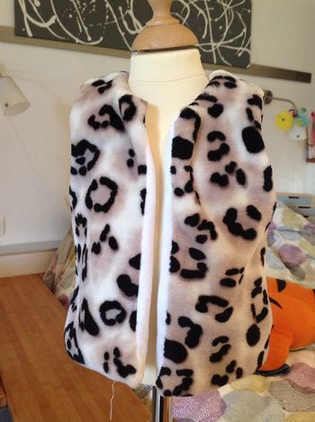 Gilet sans manches réversible berlingot